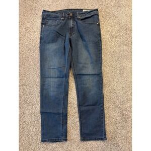 Buffalo David Bitton Jeans Mens 32x29 Blue Axel Slim Stretch Dark Wash Denim